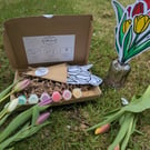 Paint Your Own Tulips Kit – Eco Friendly Craft Kit, everlasting bouquet gift