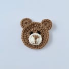Crochet Teddy Appliqué 