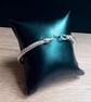 "Gaia" - Sterling Silver & 9ct Gold Rope Bracelet - Made to any size - Heavy - Image 4