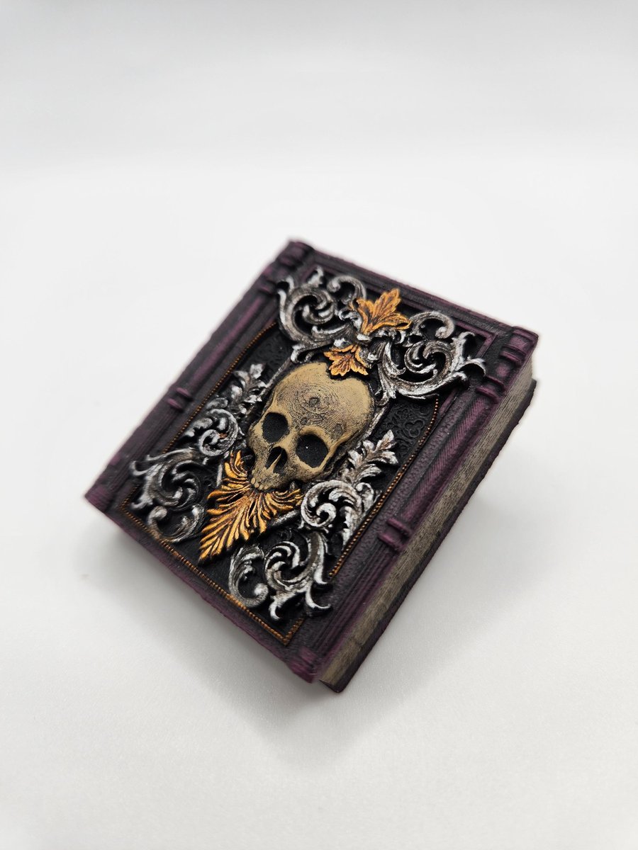 Fridge Magnet Necromancer Tome Decoration