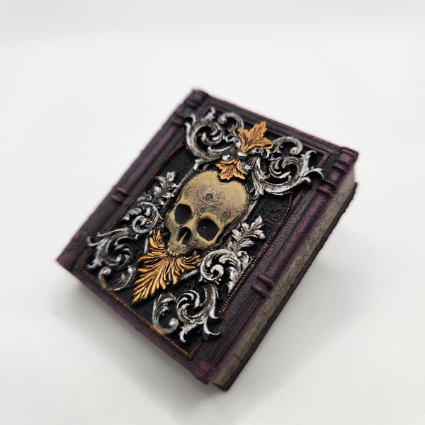 Fridge Magnet Necromancer Tome Decoration
