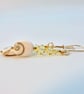 Shiva Eye Shell & Crystal Earrings, Birthday Present, Anniversary, Gifts For Her