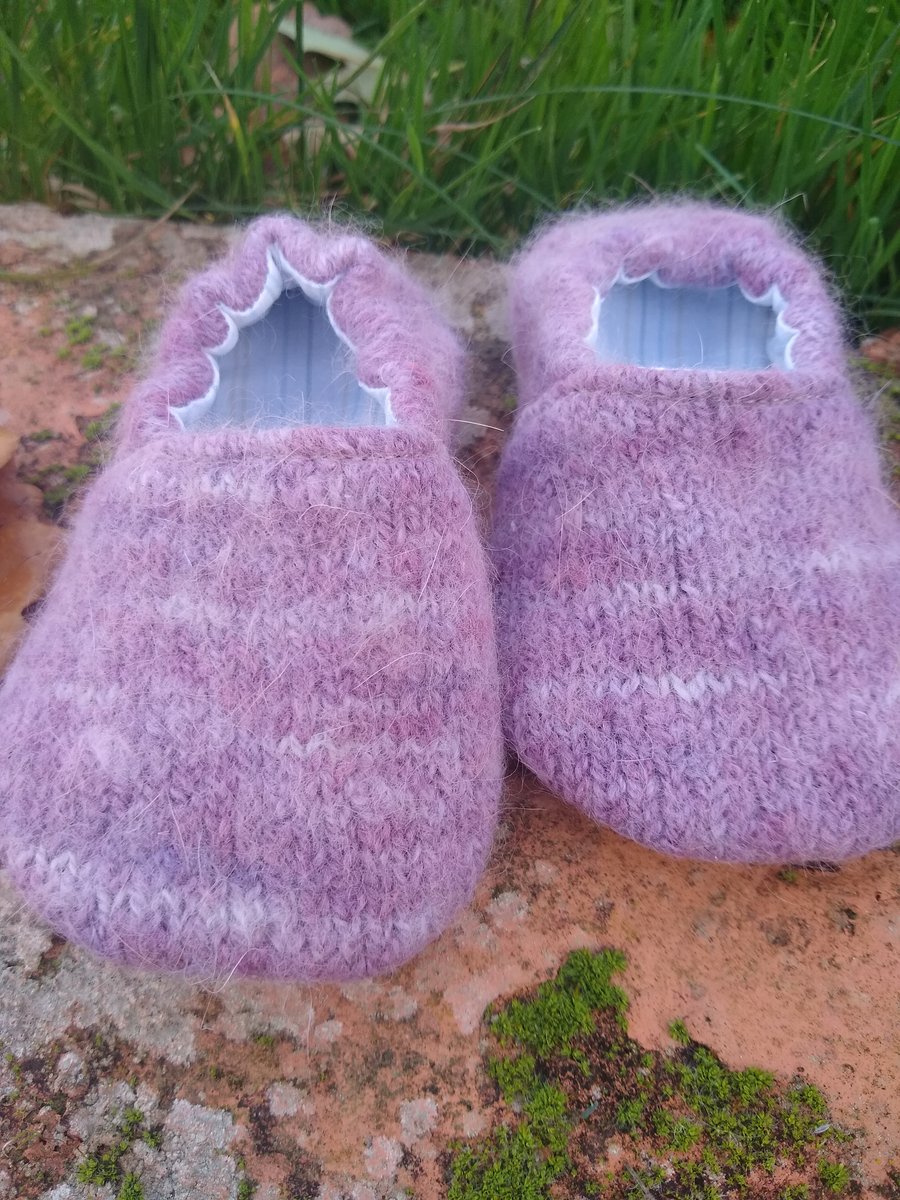 Childrens soft slippers UK kids Size 4