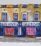 The Raz (Blue Angel Night Club) Liverpool watercolour print - Image 4