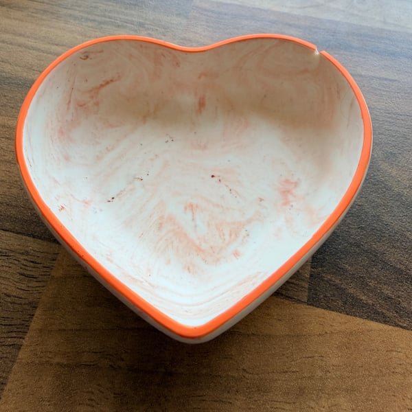 Small Heart Trinket Dish