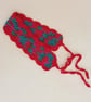 CROCHET PATTERN PDF Fruity Red Headband