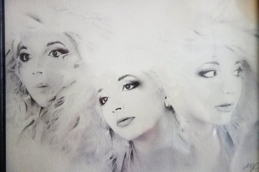 Kate Bush Original Artwork - Framed and signed