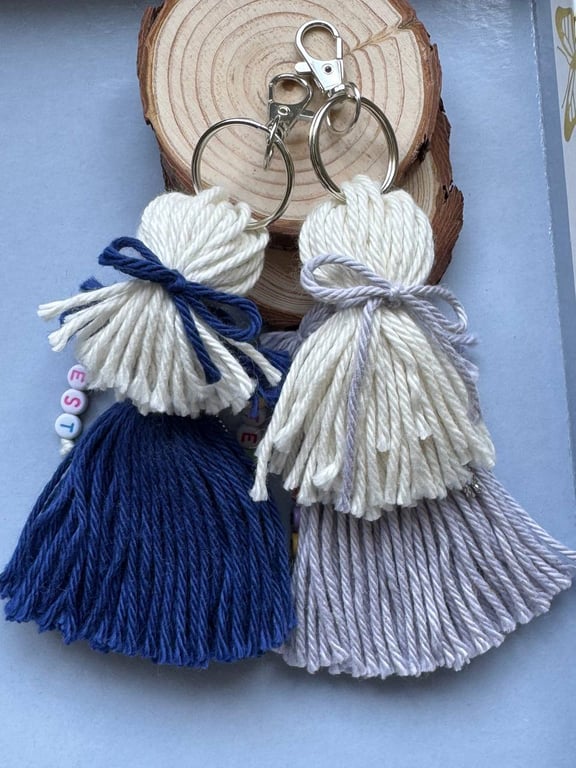 Angel Bag Charm - Guardian Angel Keychain - Personalised Teacher Gift UK