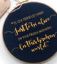 Personalised Quote, Handmade Embroidery Hoop, Bespoke Wall Art, Embroidery Gift - Image 4