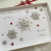 Christmas Card Personalised Husband Wife Mum Dad Girlfriend Gift Boxed Handmade