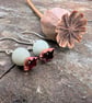Poppy Head Bead Earrings