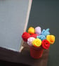 Mini Decorated Wooden Fairy Door - Image 3