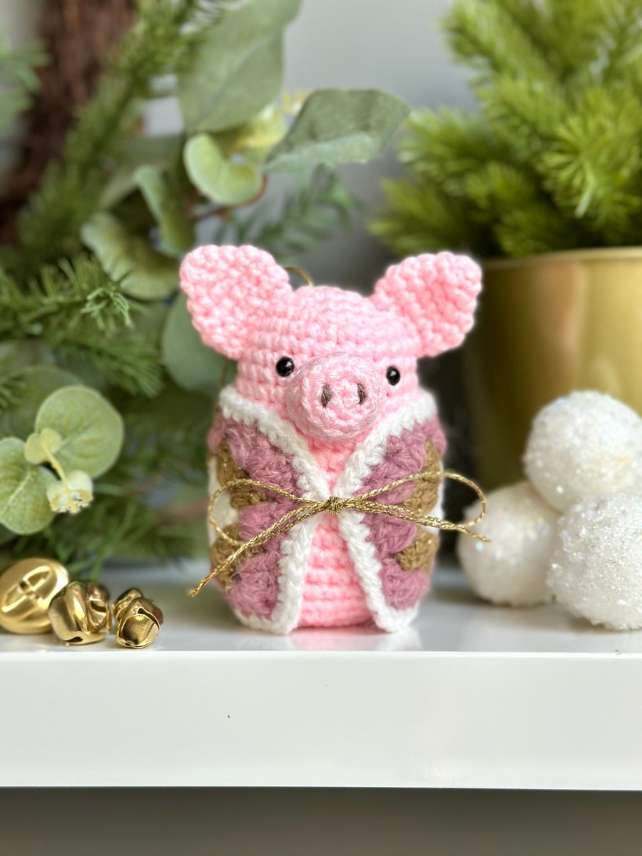 Shimmer SugarPlum Piggy in a Blanket