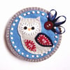 Owl Brooch