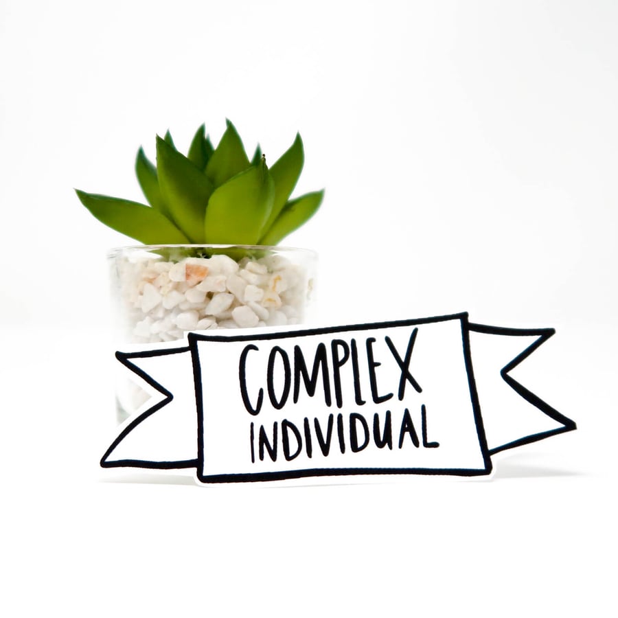 Complex Individual Sticker