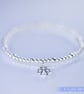 Bracelet Sterling Silver with Angel Charm - Image 4