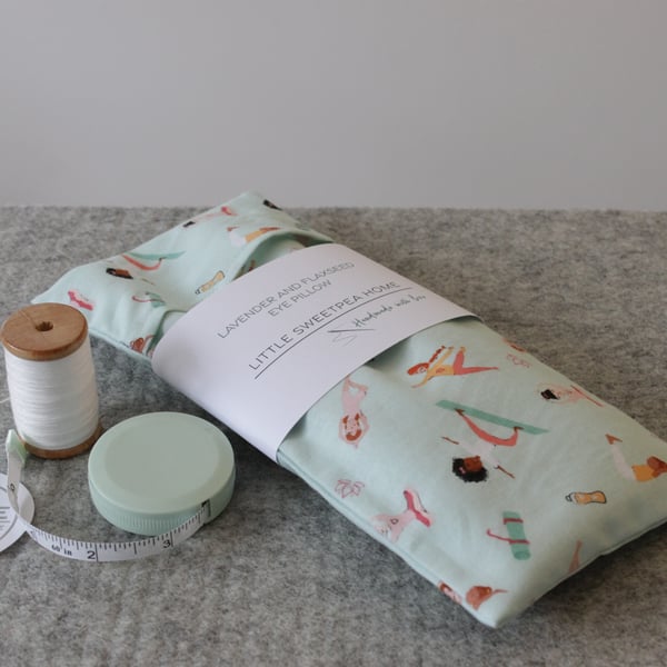 Lavender & Flaxseed Eye Pillow – Handmade Relaxation