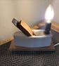 Simple but nice!! Recycled Side or Table Light. Perfect for your man cave!!
