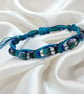 Peacock Glass Bracelet - Image 1