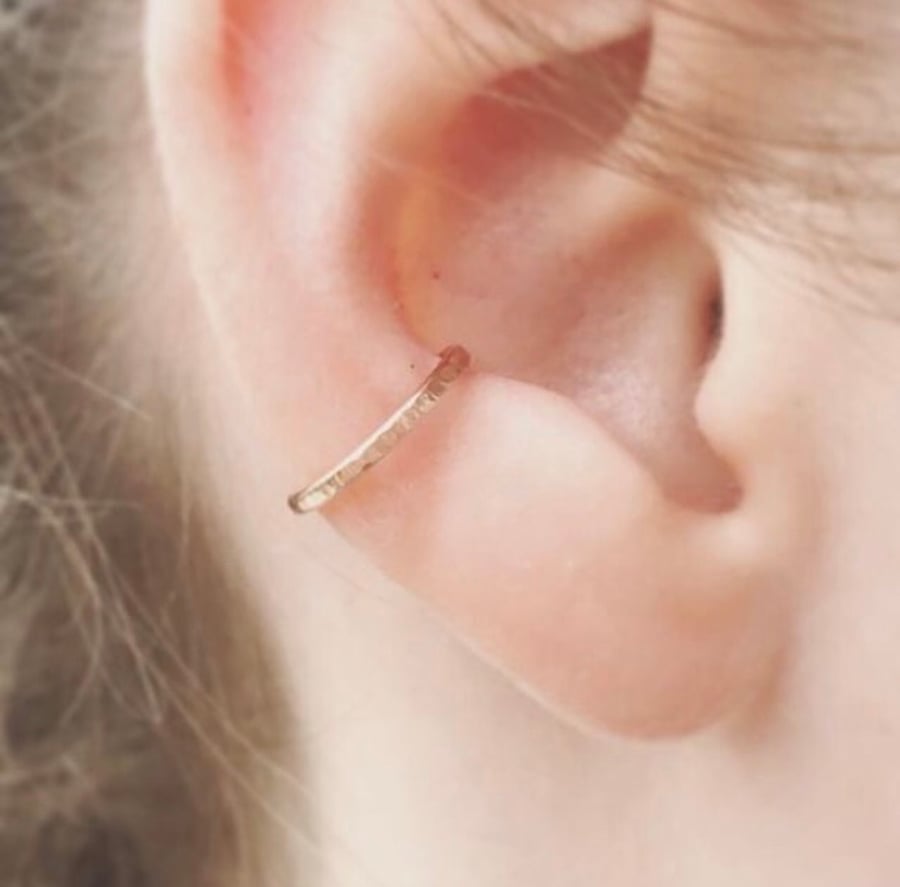 Rose Gold Filled Ear Cuff