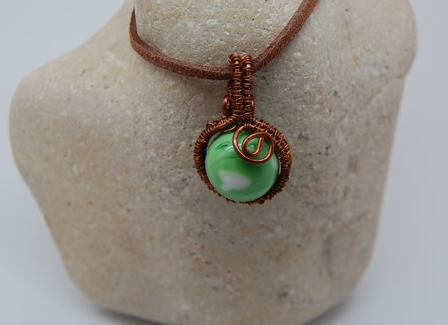 Green Marble Pendant