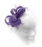 "Pansy".....Sinamay Fascinator - Image 2
