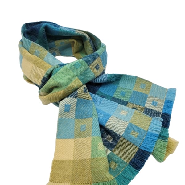 Marcelle Handwoven Blanket Scarf 