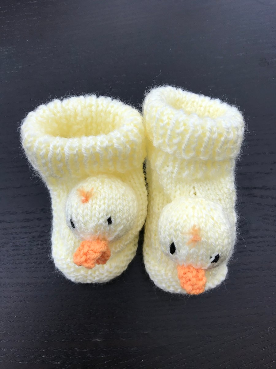 Novelty chick bootees