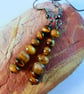 Tiger's Eye Earrings - Handmade In Devon - Image 9
