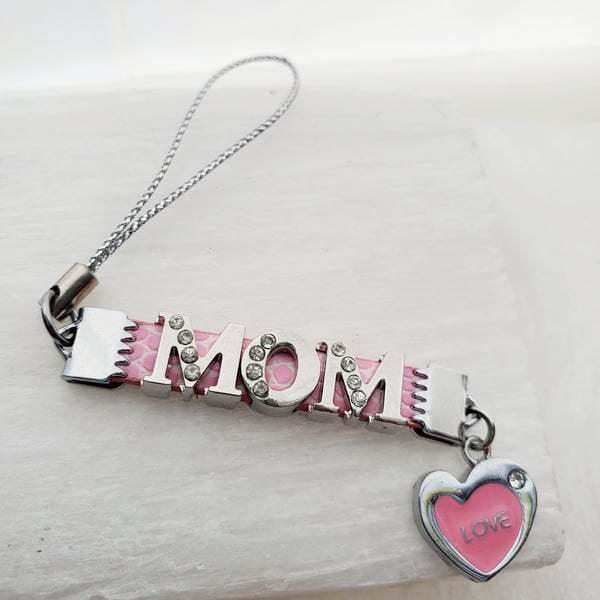 Mom phone charm bag charm mother's day gift 