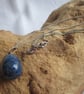 Lapis Lazuli Pendant on Sterling Silver Chain - Image 1