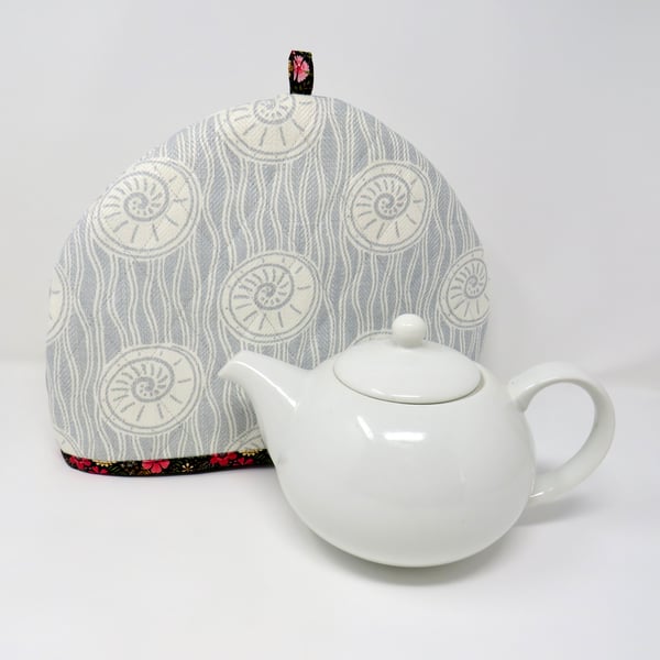 Ammonite tea cosy