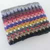 Crochet Infinity Scarf in a Miriad of Pretty Colours