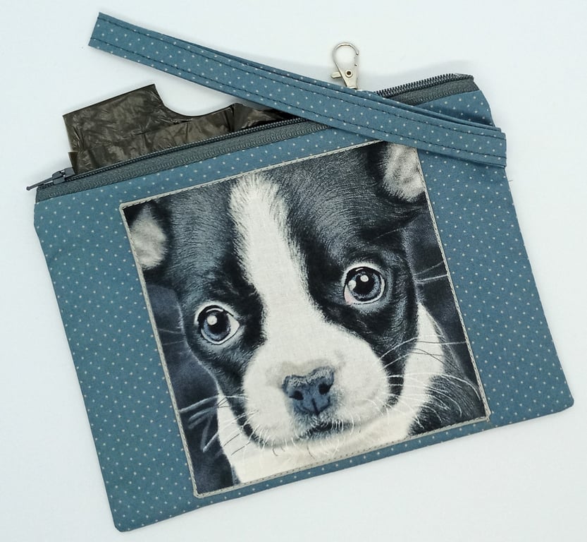 Cute Boston Terrier Poo Bag Tidy 246B