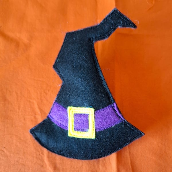 Halloween Witches Hat Hair Clip