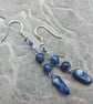 Jewellery set. Blue sodalite necklace, bracelet and earrings - Image 8