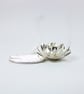 Water Lily Pendant, Summer Flower Necklace - Image 4