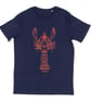 Mens Larry the Lobster organic T-shirt