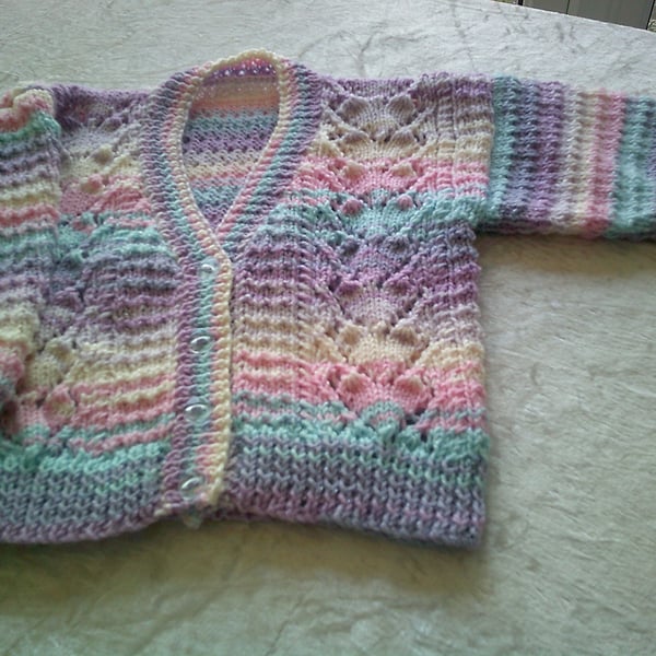 22 Inch Cardigan with Heart Design