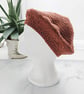Orange Spice Beret Hat, Merino Wool, Autumn Winter Accessories - Image 3