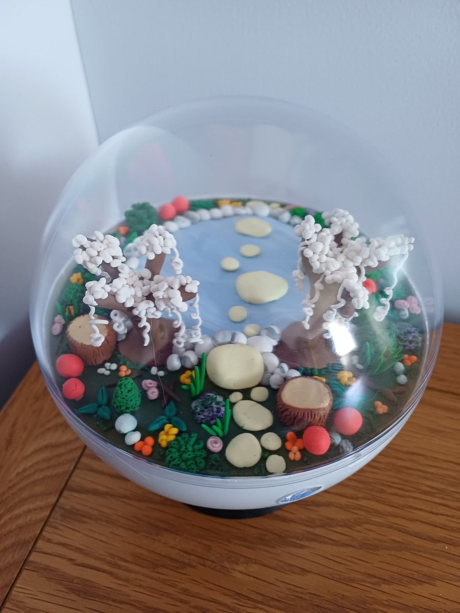 Ball Terrarium ready to add your own figures