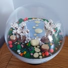 Ball Terrarium ready to add your own figures