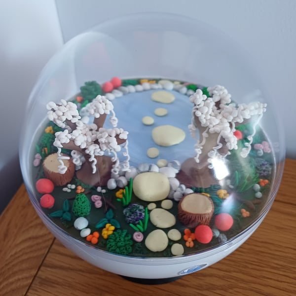 Ball Terrarium ready to add your own figures
