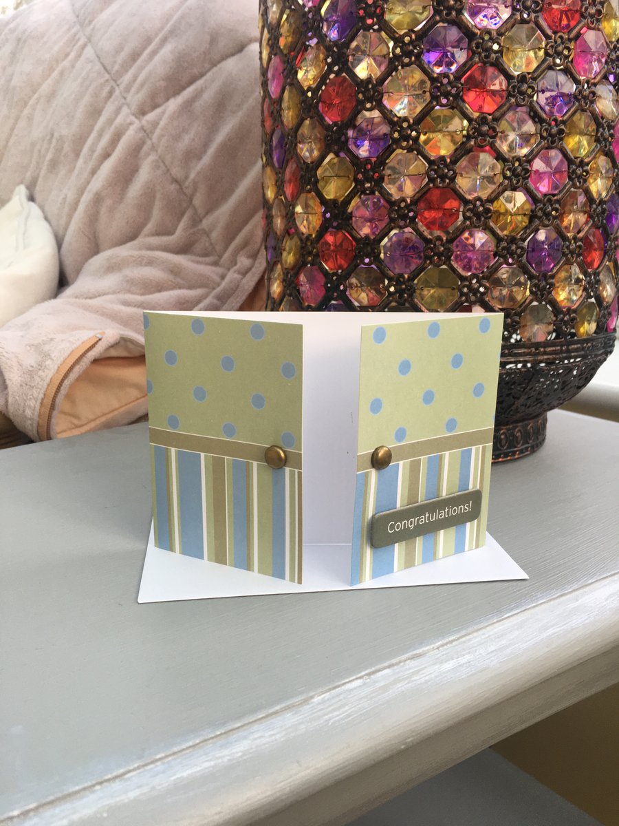 Congratulations gift card holder