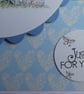 Just For You Card - Rabbit In Gardening Trug - Image 4