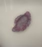 Eco resin shell shaped trinket tray