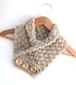 Cashmere Neck warmer Knitting Kit  LAST ONE - Image 1