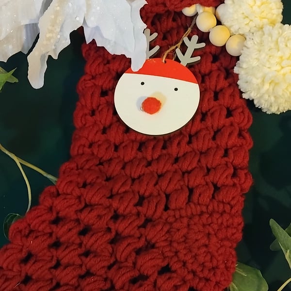 Crochet Christmas Stocking