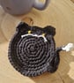 Cat shaped coaster in multiple colours, Set of 2 coaster gift, Cat decor gift - Image 9