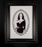 Scream Queen Of The Month: Vampira A5 Art Print